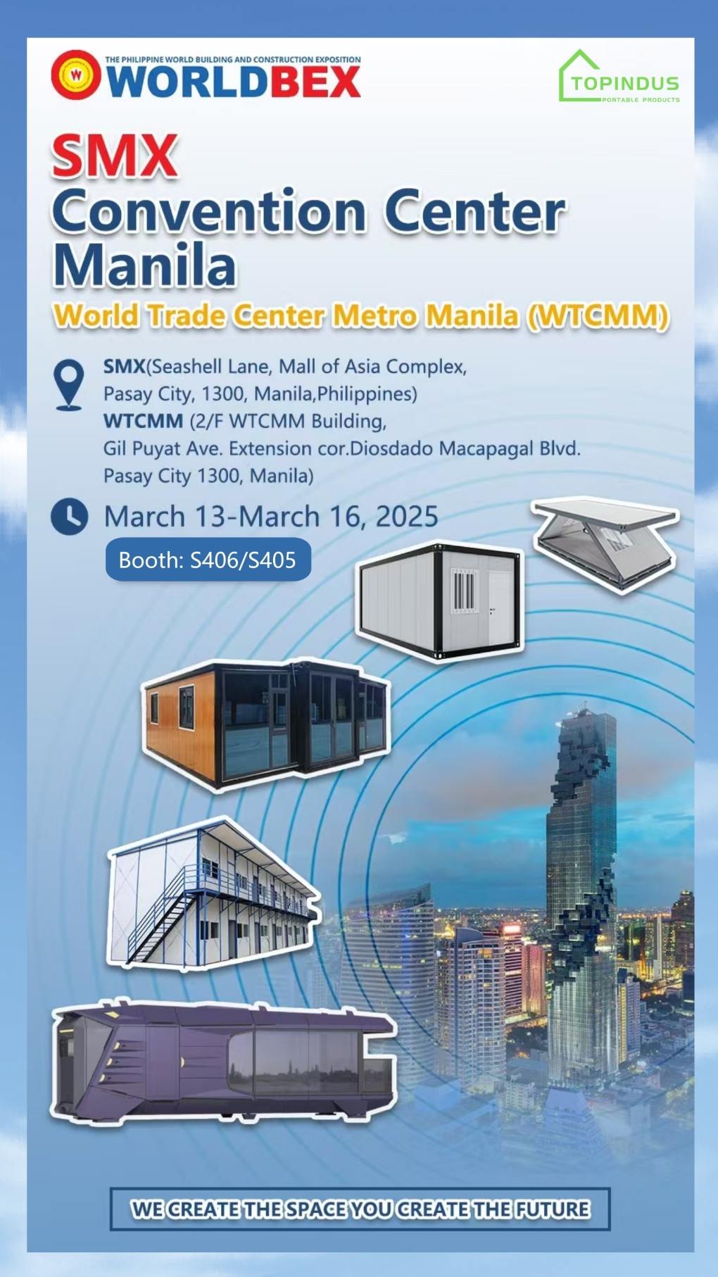 Topindus가 WORLDBEX 2025에 참여합니다!