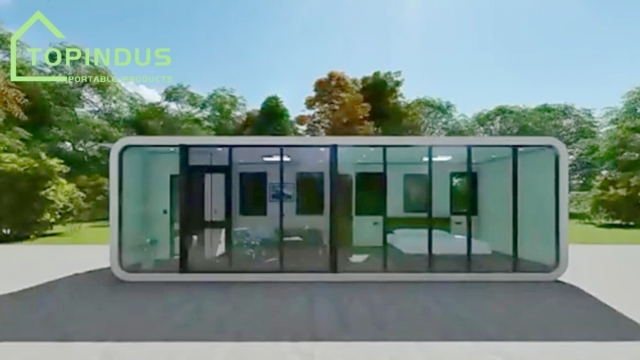 스타일리시하게 공간을 재구성하세요: Apple Cabin 조립식 컨테이너 하우스를 소개합니다