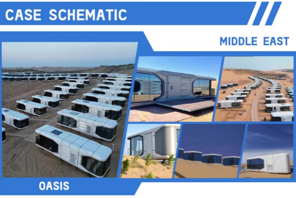 Prefab Cabin Luxury Space Capsule Modular House