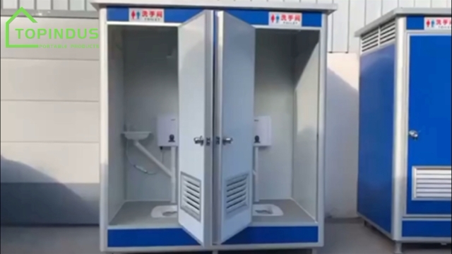 Modern Design Outdoor Prefabricated Mobile Color Steel Toilet
