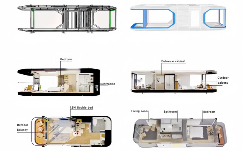 Space Capsule Homes