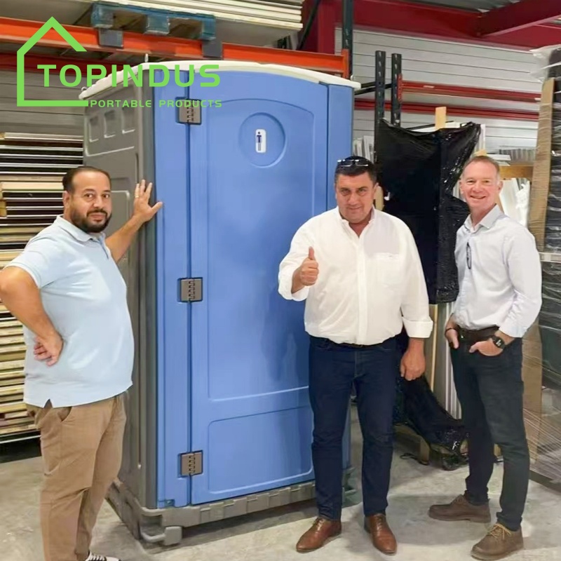TOPINDUS Collaborates with Italian Clients to Create Durable Plastic Portable Toilets