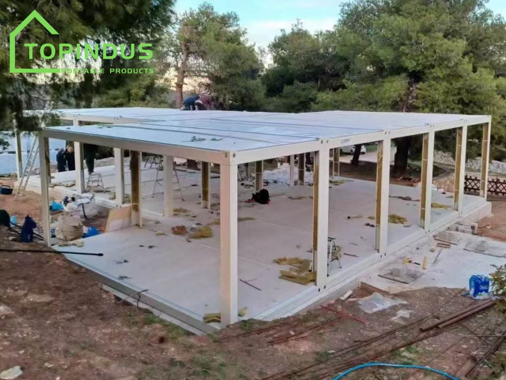 그리스 TOPINDUS 조립식 컨테이너 하우스의 교회 맞춤 제작 프로젝트