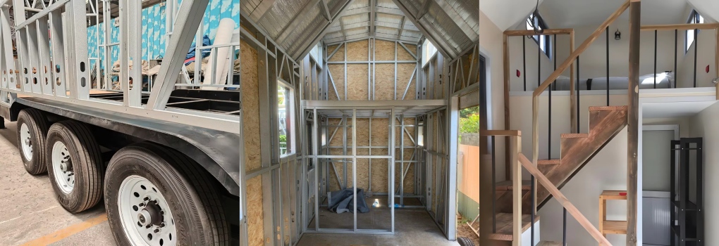 mobile trailer house