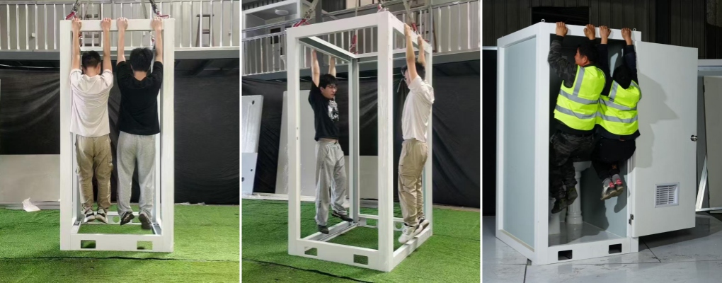 Modular Steel Portable Toilet