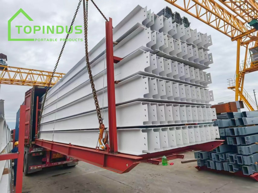 Steel Structure Platform Project in Mexico: 22 Containers Successfully Loaded